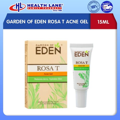 GARDEN OF EDEN ROSA T JERAWAT GEL (15ML)